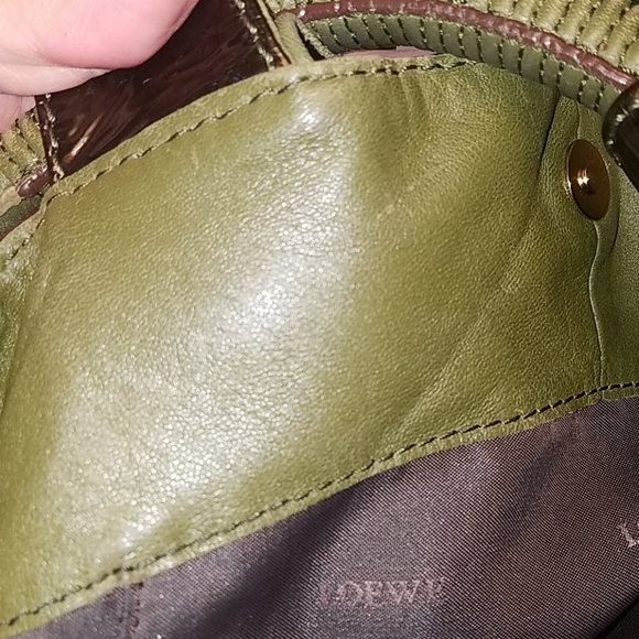 Loewe Large Nappa Aire metallic Bag - Picture 3 of 8